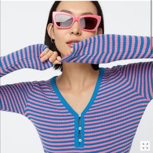 J.Crew Ribbed Long Sleeve Tee